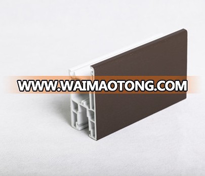 Advanced Non Toxic Stabilizer East Europe Style 60 Casement Series China UPVC Profiles of Window Shutter for Louver Window