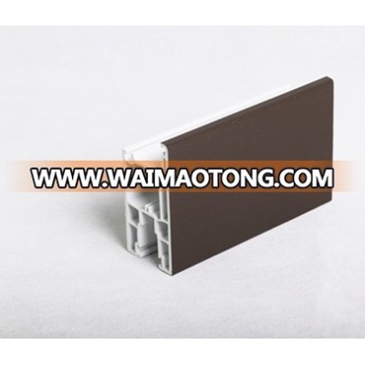 Advanced Non Toxic Stabilizer East Europe Style 60 Casement Series China UPVC Profiles of Window Shutter for Louver Window