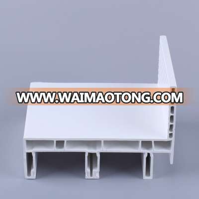 China HMST13001B Door frame accessories upvc extrusion profile plastic profile