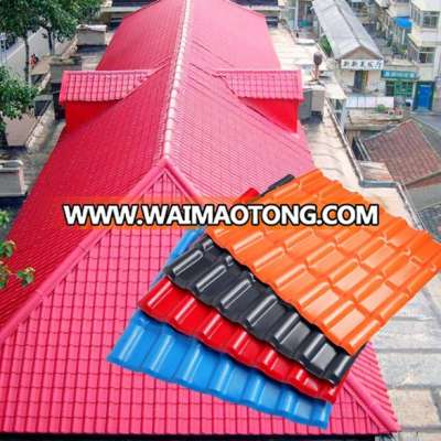 2017 low price hihg quality ASA Synthetic Resin Roofing tiles from deqing