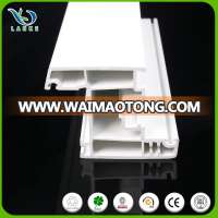 UPVC window frame manufacturer PVC Awning Window Profile Double glazed PVC Window Profile